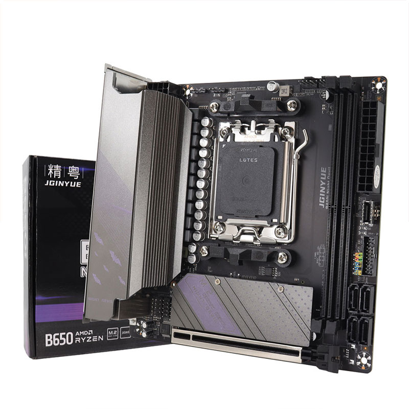 B650 Itx Motherboard Wifi - لوحة أم JGINYUE AM5 تدعم معالجات