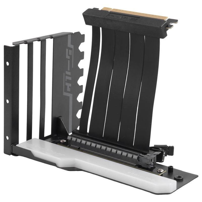 حامل تثبيت عمودي فعال لبطاقة ا - مراجعة Pcie 4.0 X16 Riser Cable 90 Degree وسعره
