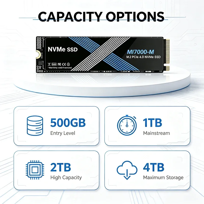 MI7000M، قرص تخزين داخلي من نو - مراجعة M.2 Nvme 4Tb Pcie 4.0 Ssd وسعره