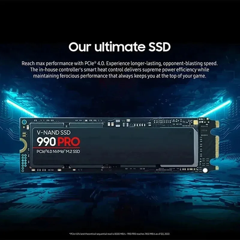 قرص SSD أصلي من نوع 980Pro 990 - مراجعة M.2 Nvme 4Tb Pcie 4.0 Ssd وسعره
