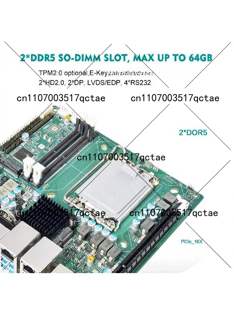 لوحة أم صغيرة الحجم ITX مع مقب - مراجعة Lga 1700 Ddr5 Itx Motherboard وسعره