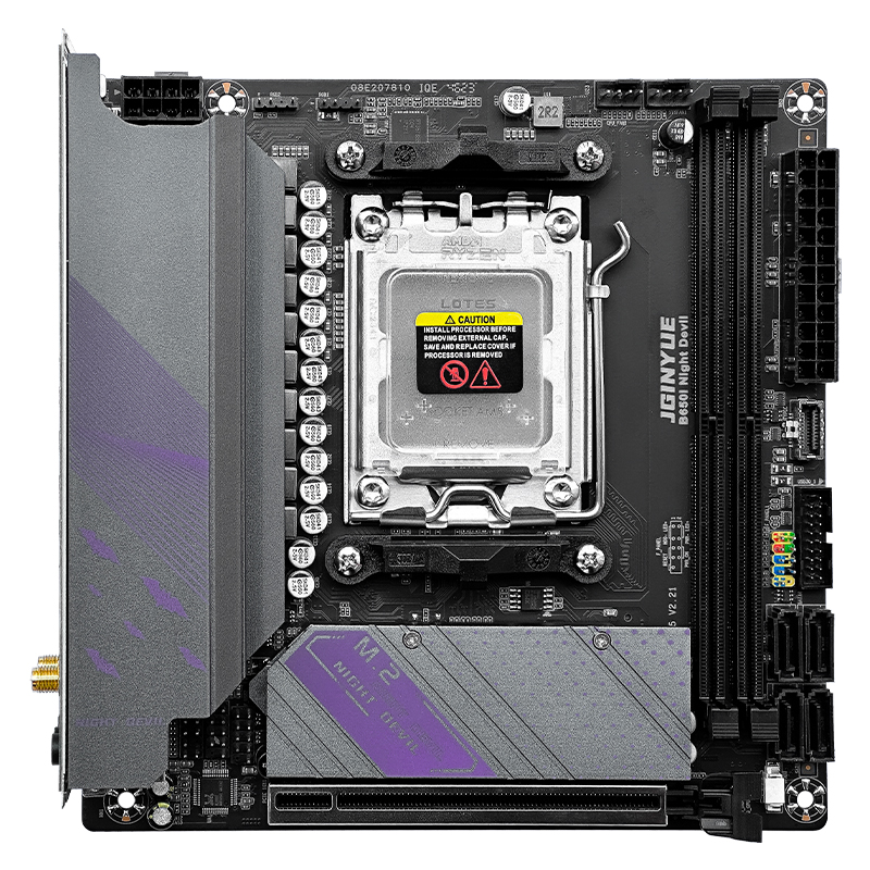 لوحة أم JGINYUE AM5 تدعم معالج - مراجعة B650 Itx Motherboard Wifi وسعره