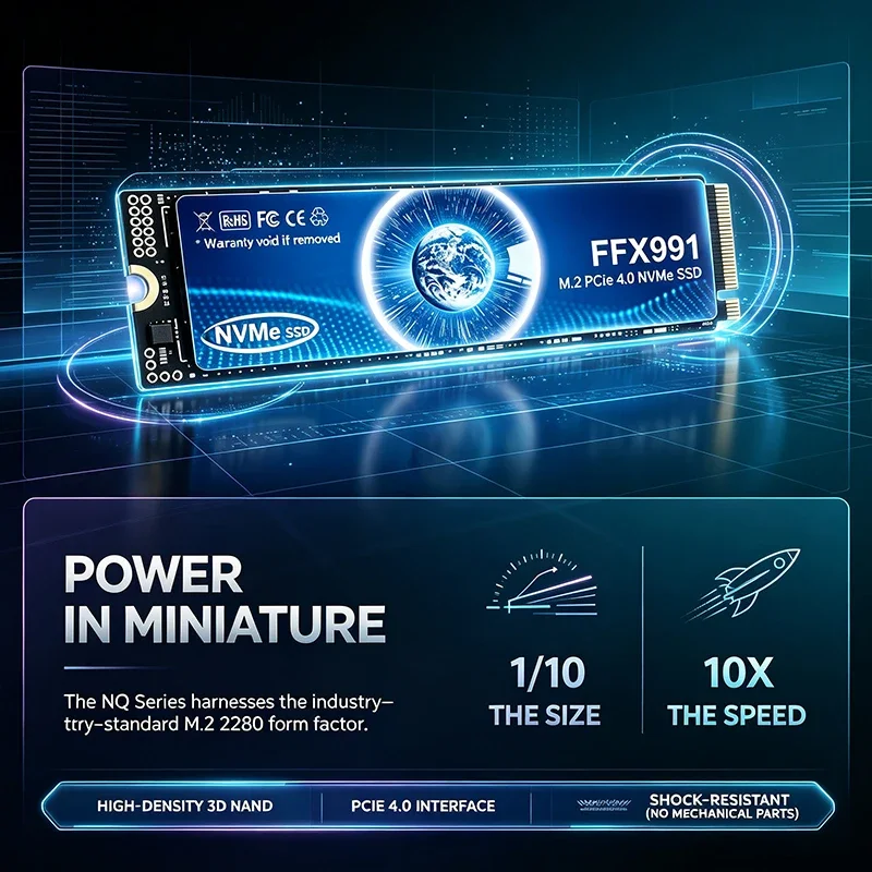 FFX991 M.2 NVMe PCIe 4.0 قرص ص - مراجعة M.2 Nvme 4Tb Pcie 4.0 Ssd وسعره