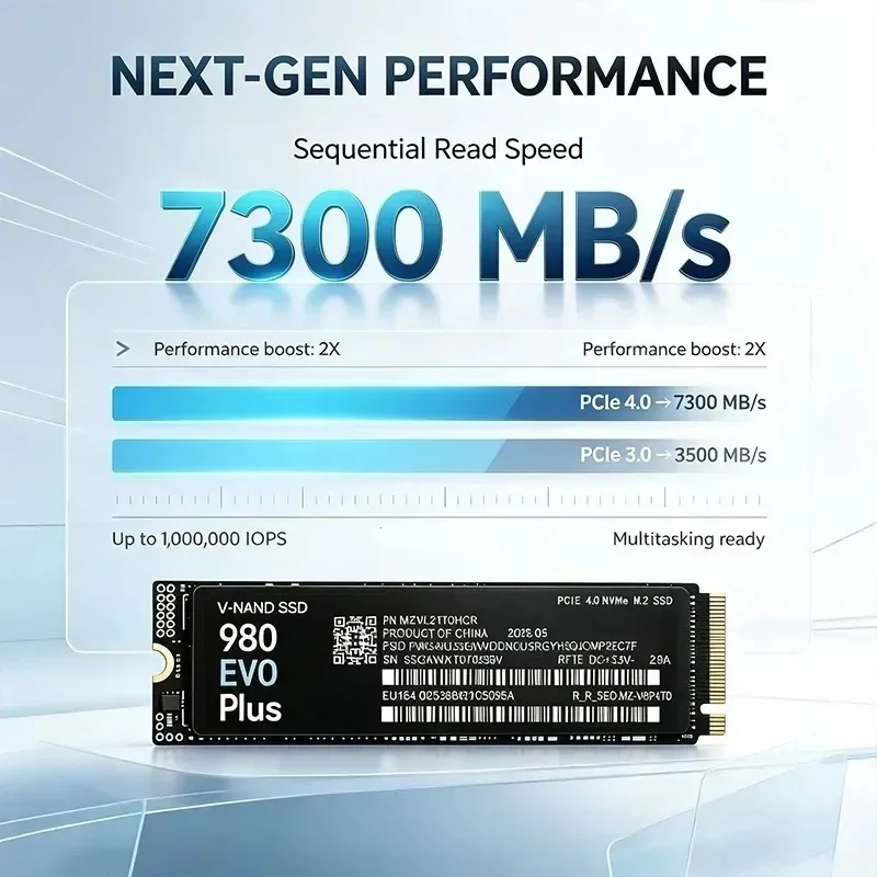 980 EVO Plus M.2 2280 NVMe PCI - مراجعة M.2 Nvme 4Tb Pcie 4.0 Ssd وسعره
