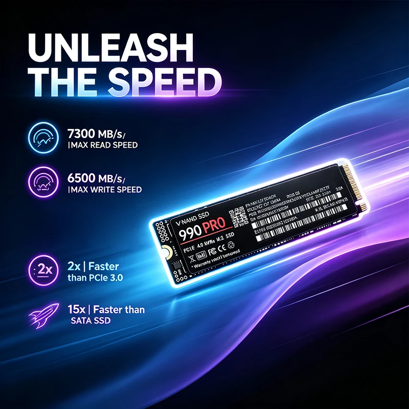 قرص تخزين SSD من نوع M.2 NVMe، - مراجعة M.2 Nvme 4Tb Pcie 4.0 Ssd وسعره