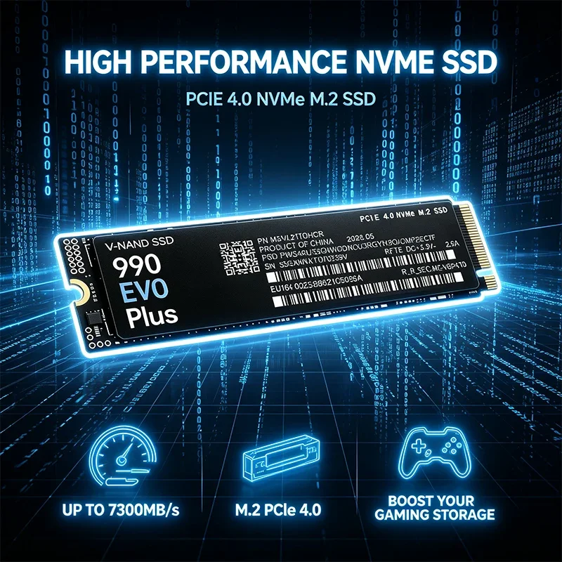 قرص تخزين M.2 NVMe SSD 990 EVO - مراجعة M.2 Nvme 4Tb Pcie 4.0 Ssd وسعره