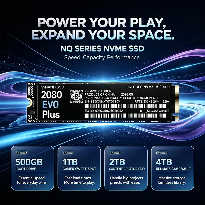 قرص تخزين داخلي SSD 2080 EVO P - مراجعة M.2 Nvme 4Tb Pcie 4.0 Ssd وسعره
