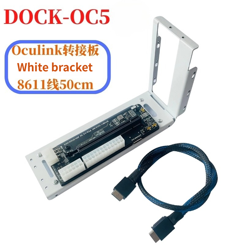كمبيوتر محمول eGPU Oculink M.2 - مراجعة External Gpu Dock Pcie 4.0 Oculink وسعره