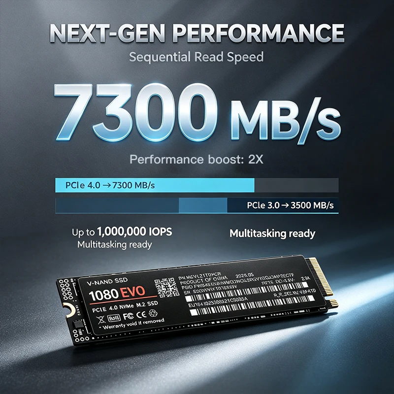 قرص تخزين داخلي سريع بتقنية M. - مراجعة M.2 Nvme 4Tb Pcie 4.0 Ssd وسعره